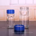 780ml Food grade glass coffee container coffee jar with screw cap